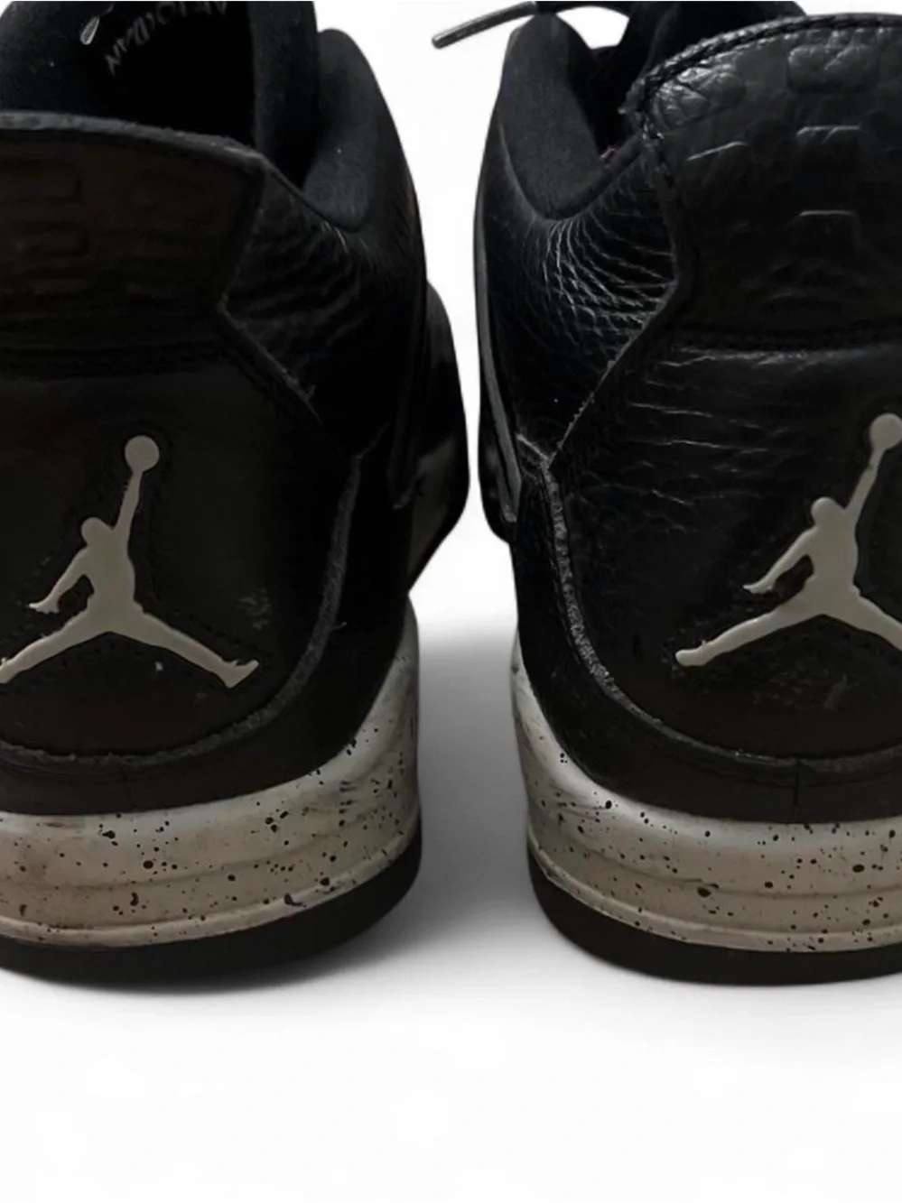 Nike Air Jordan 4 Retro Oreo 2015 Black Techy Grey Men’s Size 13